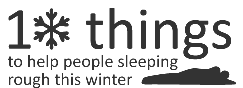 10 things to help people sleeping rough this winter