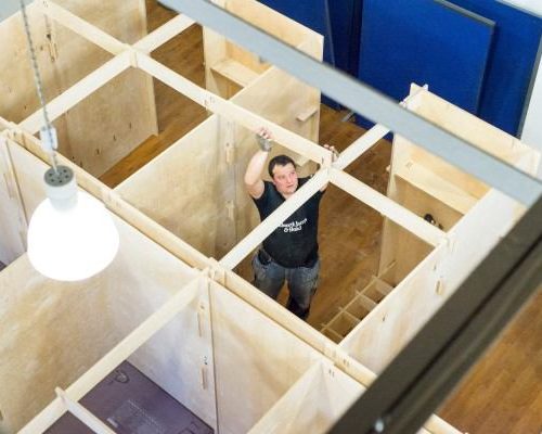 Sleeping Pods Installed In South London Homeless Shelter