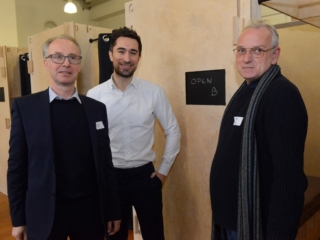 Damien Egan, Tim Fallon and Nick from Night Shelter Damien Egan, Tim Fallon and Nick, who uses the Night Shelter.